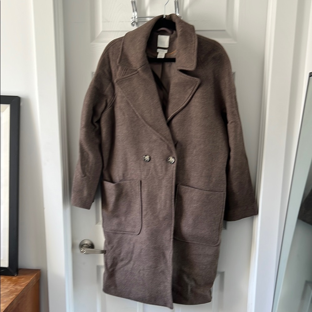 Women's Oversized Brown H&M Coat